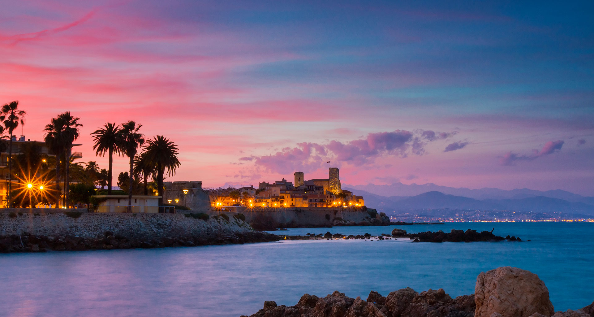 Restaurant bord de mer Antibes
